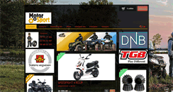 Desktop Screenshot of motor-sport.as