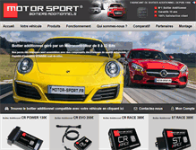 Tablet Screenshot of motor-sport.fr